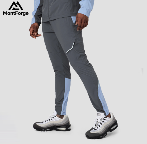 Woven Running Pant Own Factory | Drawstring Polyester Wholesale Pants For Men