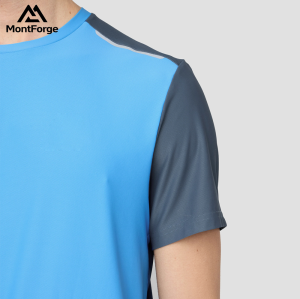 Custom Men Sports T Shirt Manufacturer | Color Block Men's Sports T Shirts
