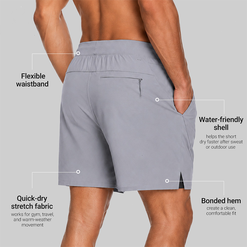 Custom Men's Moisture Wicking Shorts