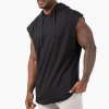 Custom Men's Sleeveless Hoodie | Sleeveless Workout Hoodie Factory