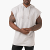 Custom Men's Sleeveless Hoodie | Sleeveless Workout Hoodie Factory