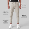 Custom Men's Lightweight Gym Joggers | Men's Woven Athletic Pants Factory