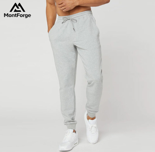 Custom Light Grey Jogger Pants | Premium Gym Joggers Supplier