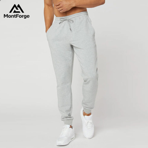 Custom Light Grey Jogger Pants | Premium Gym Joggers Supplier