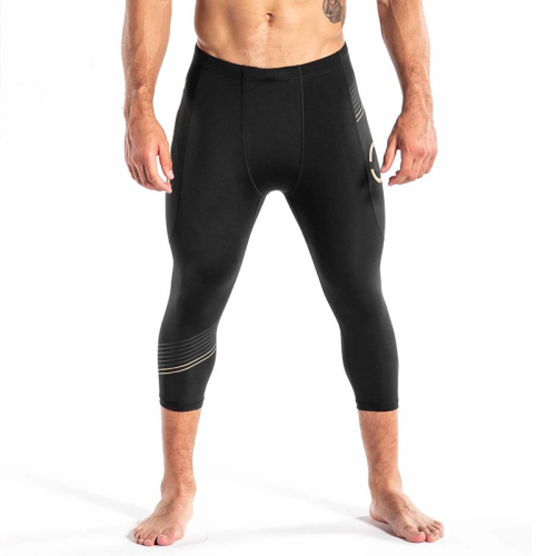 Men's 3/4 Running Tights Supplier | Men's Fitness Leggings Manufacturer