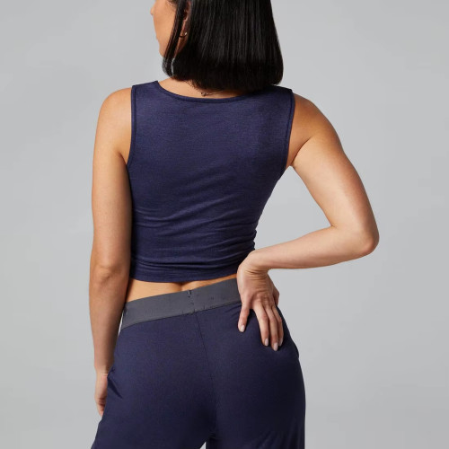 Wholesale Scoop Neck Yoga Tank Top – Breathable Soft Sleeveless Workout Shirt for Women