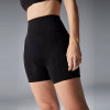 Women’s Pink Yoga Shorts – Stretchy Sustainable Sports Shorts with Zipper & Side Pockets