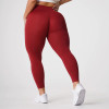 Plus Size Scrunch Butt Yoga Leggings – Seamless High Waist Push-Up Tights for Women’s Gym & Fitness