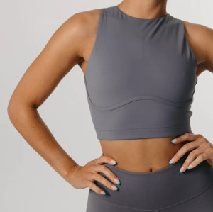 Custom Women’s Plus Size Yoga Set – Gym Activewear Crop Bra & High-Waist Flare Pants