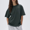 OEM Drop Shoulder Oversize Women's T-Shirt  – Casual Cotton Spandex Unisex Tee