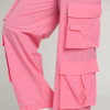Custom Women’s Wide Leg Cargo Pants – Streetwear Multi-Pocket Trousers
