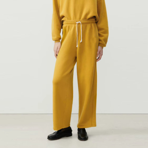 Women’s Tracksuit Hoodie Set | Loose High Waist Pants | Solid Color Pullover Sweater