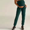 Women’s Maternity Sweatpants | Cotton Breathable Jogger Pants | Ribbed Waist Pregnancy Pants