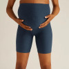 Women’s Maternity Biker Shorts | High Quality Nylon Fabric | Solid Color Pregnancy Activewear