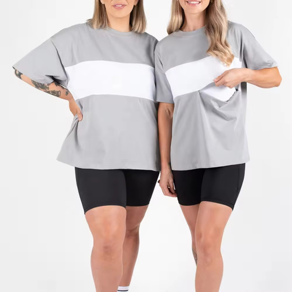 Women’s Breastfeeding T-Shirt | Oversize Boyfriend Style | Nursing & Pregnancy Feeding Top