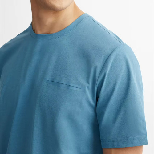 Men’s Oversized Gym T-Shirt | Polyester Crew Neck Sportswear | Custom Logo Breathable Tee