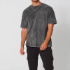 Men’s Oversized T-Shirt | Short Sleeve Breathable Tee | Acid Wash Loose Shirt with Custom Logo