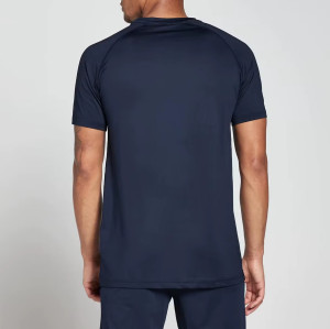 Custom Men’s T-Shirt | Slim Fit Nylon Spandex Tee | Muscle Fit Crew Neck Wholesale Shirt