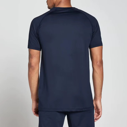 Custom Men’s T-Shirt | Slim Fit Nylon Spandex Tee | Muscle Fit Crew Neck Wholesale Shirt