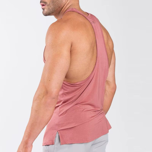 Men’s Athletic Tank Top | Bamboo Fiber Gym Stringer | High Quality Workout Fitness Shirt