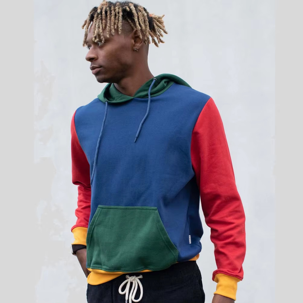 Color Custom Logo Pullover Hoodie