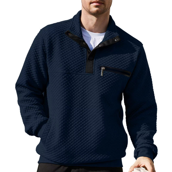 Sweat à capuche en coton personnalisé pour homme | Pull streetwear color block pour le sport | Sweat-shirt d'extérieur tendance