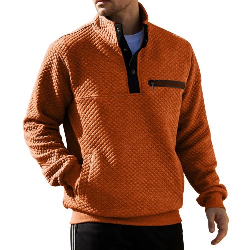 Custom Men's Cotton Hoodie |  Color Block Streetwear Gymwear Pullover | Fashion Outerwear Sweatshirt