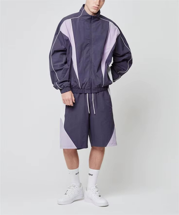 Custom Men’s Nylon Jacket Training Jacket is