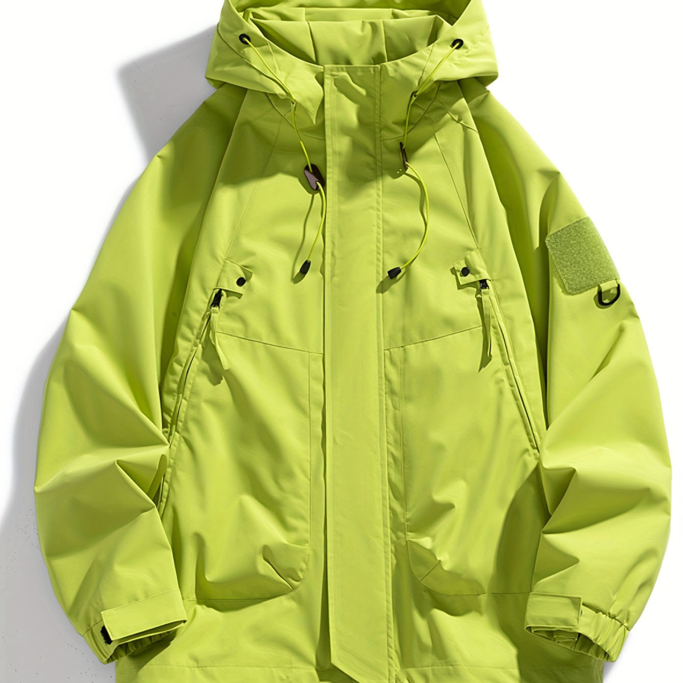 Custom Men’s Zip-Up Jacket for OEM/ODM customization.