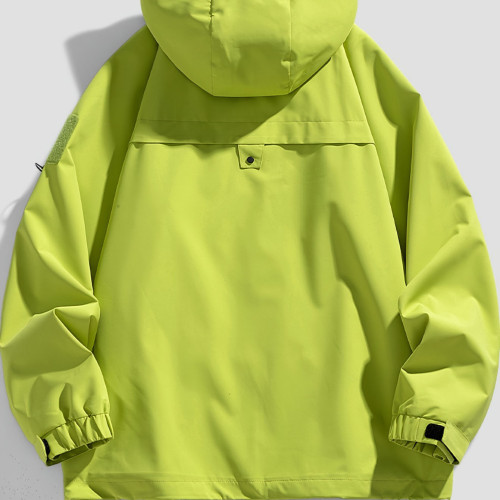 Custom Men’s Zip-Up Jacket | Fashion Spring Fall  Streetwear Casual Plus Size Men’s Outerwear