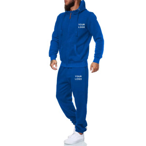 Custom Men’s Tracksuit |Slim Fit  Embroidery Hoodie & Sweatpants | Training Jogging Sweatsuit
