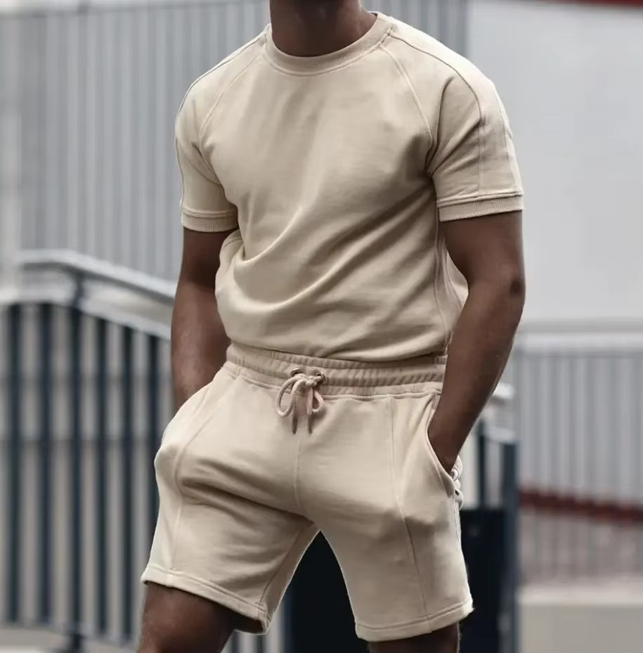 Custom Men’s Summer Tracksuit Supports branding and bulk orders.