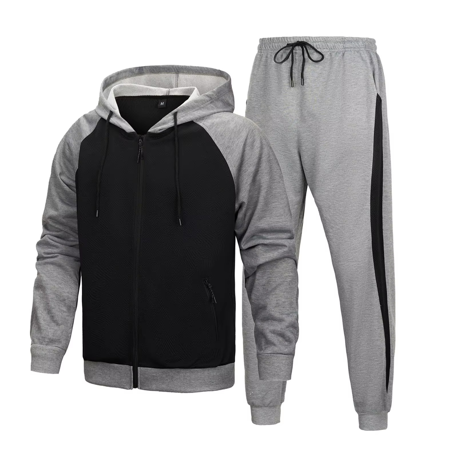 Custom Men’s Tracksuit Set Supports branding and bulk orders.