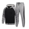 Custom Men’s Tracksuit Set | Athletic 2-Piece Jogging Sweatsuit | Full Zip Sportswear Outfit