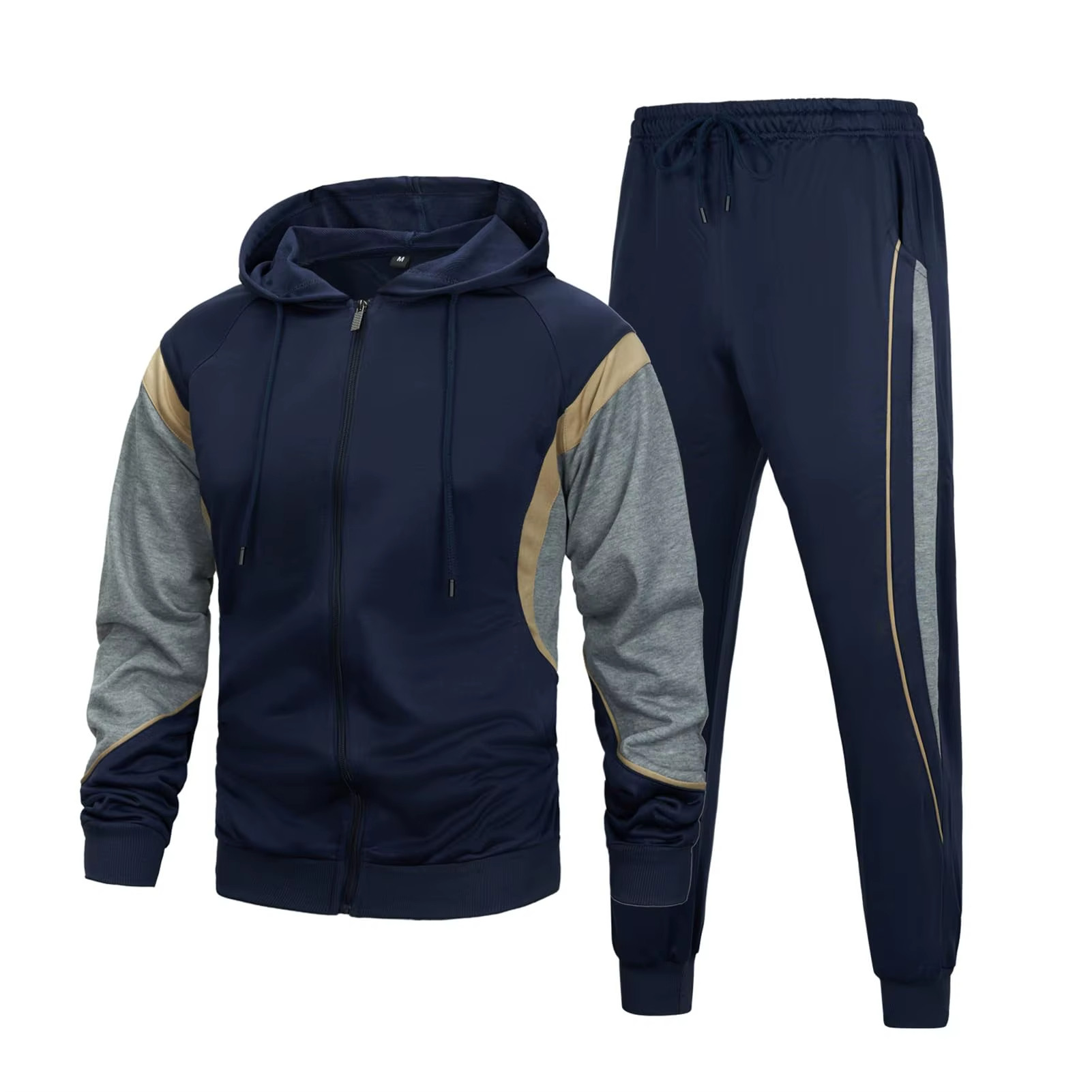 Custom Men’s Tracksuit Set for OEM/ODM customization.
