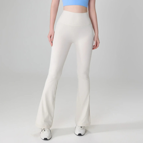 Custom Women's High Waist Flare Leggings | Wide Leg Yoga & Dance Workout Pants