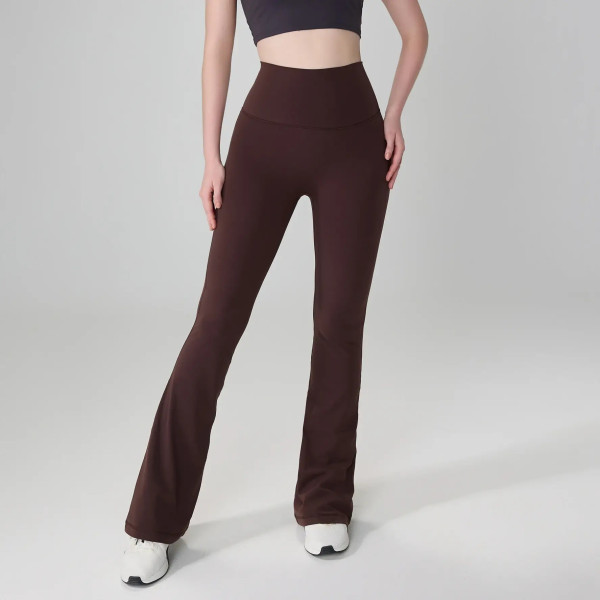 Custom Women's High Waist Flare Leggings | Wide Leg Yoga & Dance Workout Pants