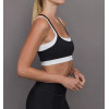 Custom Double Layer Contrast Sports Bra | Stylish Classic Gym Fitness Bra for Women