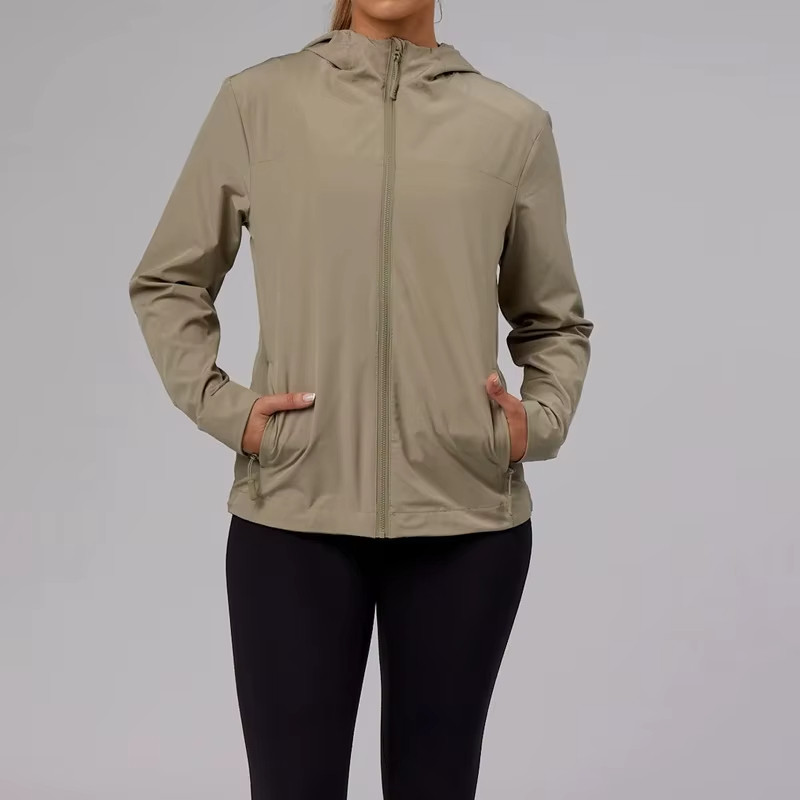 High Elastic Workout Jacket  Custom Women's Training Jacket