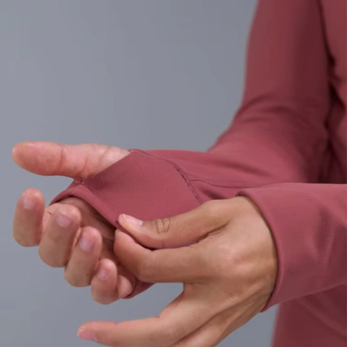 Women's Custom Yoga Jacket | Cropped Zip Up Fitted Training Top with Sleeve Thumbholes | Stretchy Running Gym Activewear OEM