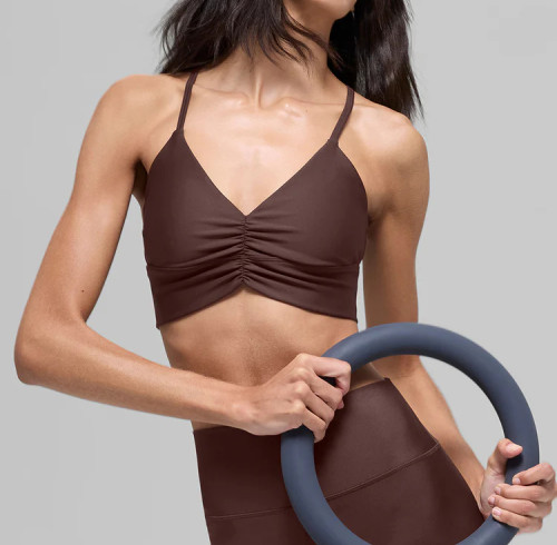 High-Compression Yoga Bra With Removable Bra Cups | Supportive Activewear | Custom Sports Bra Manufacturer