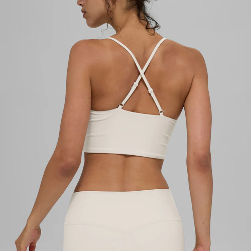 Longline Sports Bra for Women | Compressive Fit Active Bra | Custom Sports Bra Manufacturer