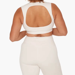 Custom Slim Fit Halter Neck Crop Top | Fashion Girl Fitness Underwear Style Workout Crop Tank