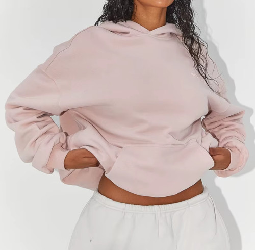 Custom Women's Oversize Hoodie | Heavyweight Cotton Fleece Pullover with Puff Print