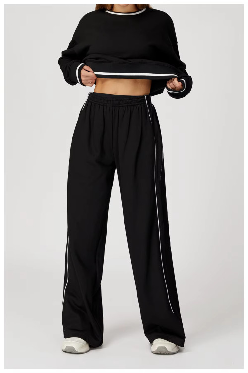 Women's Color Blocking Sweatsuit Set | Loose Fit Tracksuit With Custom Logo | OEM/ODM Private Label Manufacturer