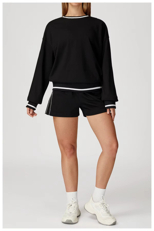 Women's Color Blocking Sweatsuit Set | Loose Fit Tracksuit With Custom Logo | OEM/ODM Private Label Manufacturer