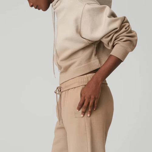 Women's Ombre Hoodie Sweat Suit Set | Drawstring Casual Streetwear Tracksuit | OEM/ODM Private Label Manufacturer