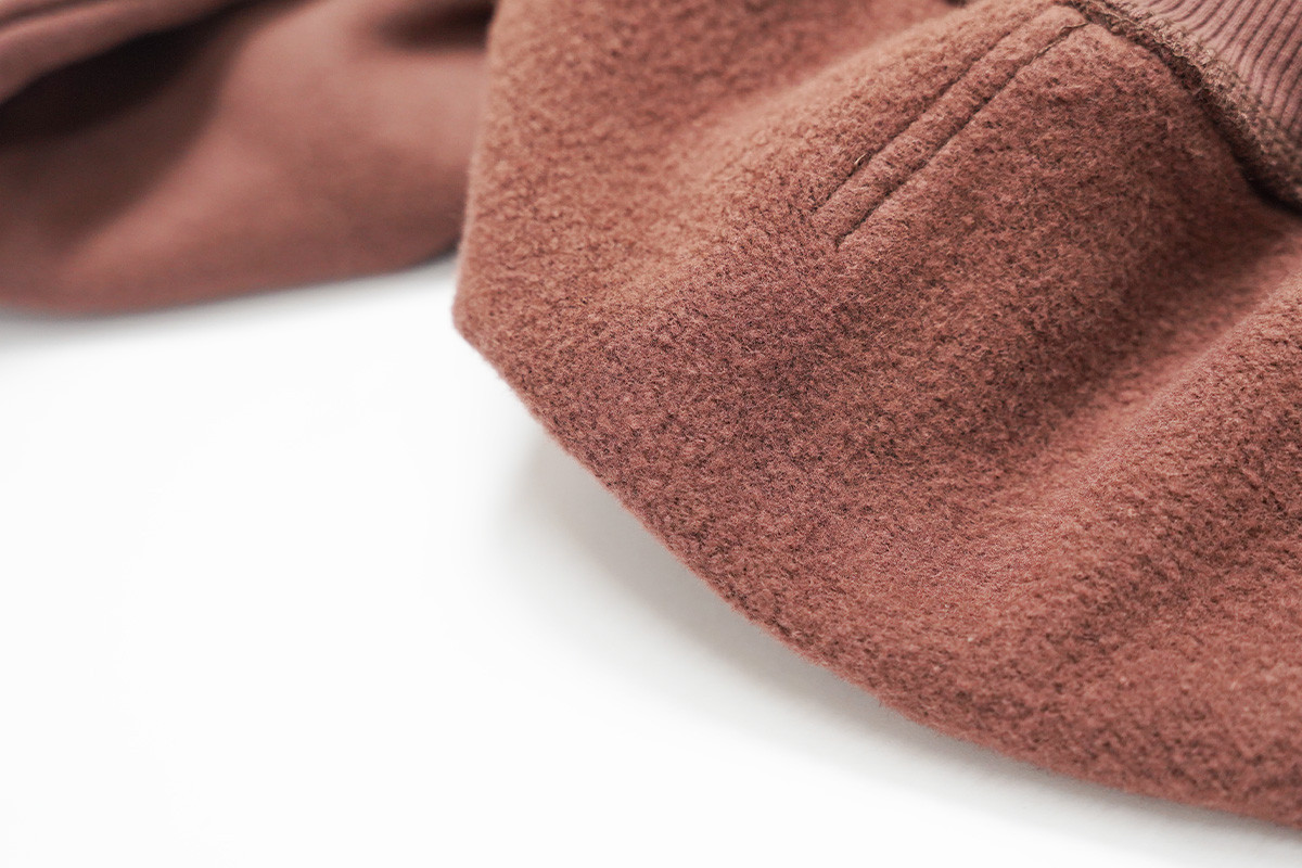 Recycled and eco-friendly leggings fabric swatches in bright colors for sustainable customization