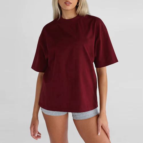 Women's Oversize Cotton T Shirt OEM | 100% Premium Cotton Loose Fit Tee | Custom T Shirt  Manufacturer