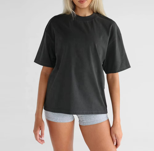 Women's Oversize Cotton T Shirt OEM | 100% Premium Cotton Loose Fit Tee | Custom T Shirt  Manufacturer